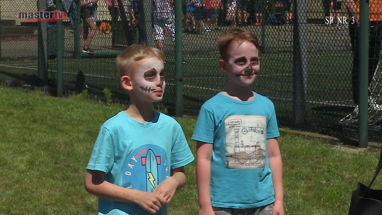 MASTER TV ŁUKÓW - Dzień dziecka w SP nr 3 - YouTube