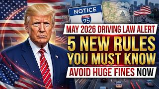 May 2026 USA Driving Law Changes 🚗 5 New Rules That Could Cost You Thousands