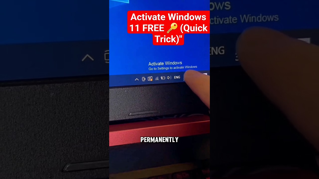 Активация Windows 11 БЕСПЛАТНО ✅ 2025 Метод #activatewindows11 #shorts