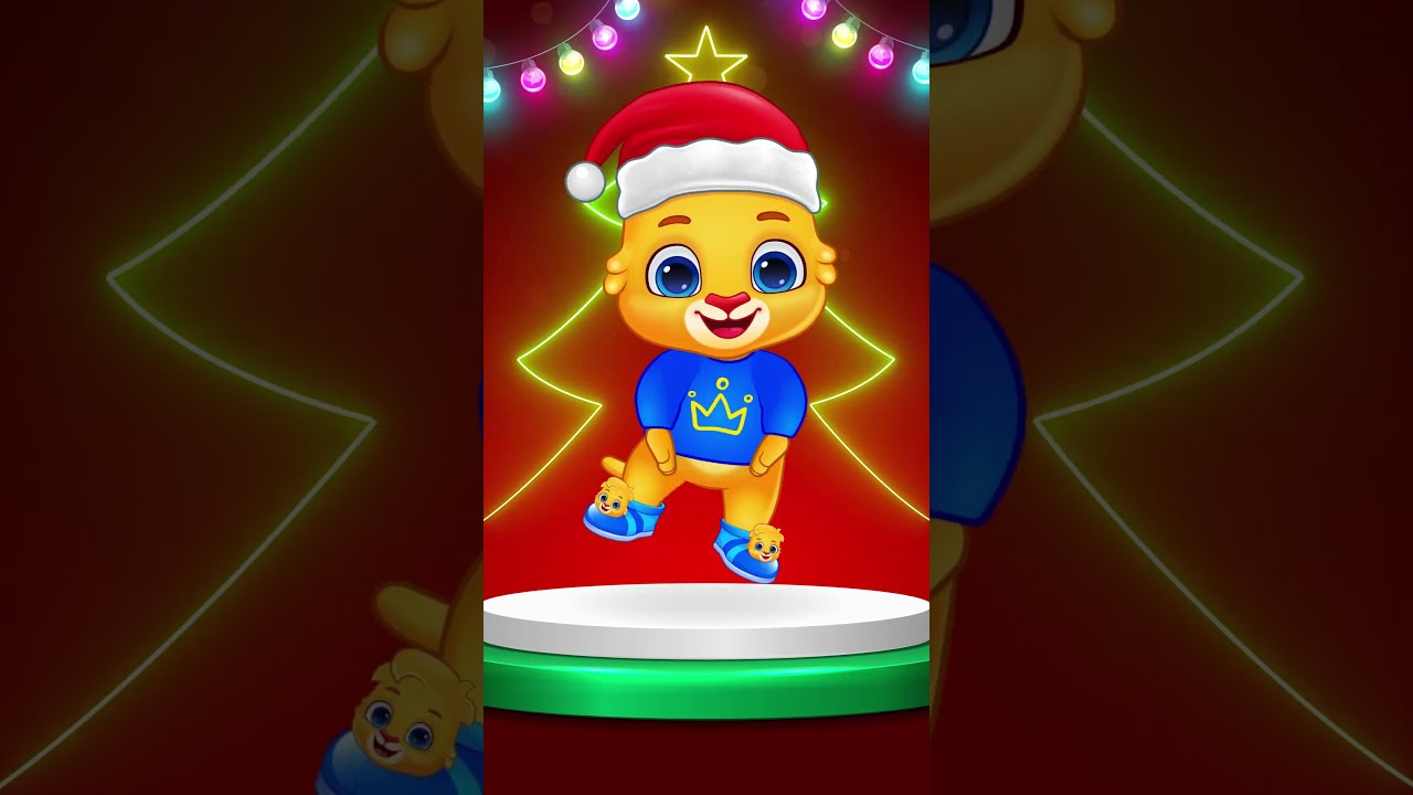 Lucas Dancing Jingle Bells Christmas Song For Kids Friends By RV AppStudios Shorts