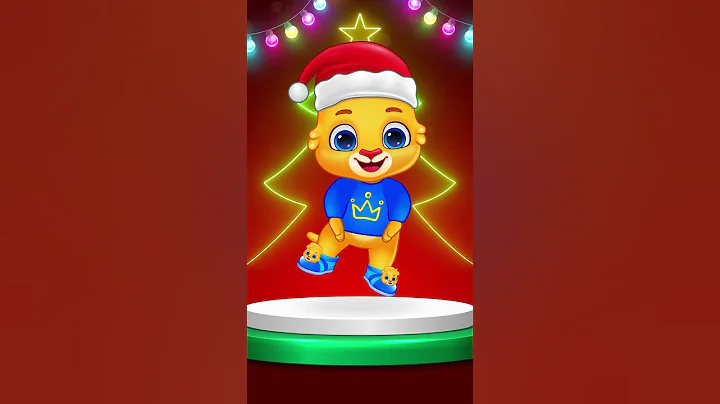 Lucas Dancing | Jingle Bells Christmas Song For Kids | Lucas & Friends by RV AppStudios #Shorts
