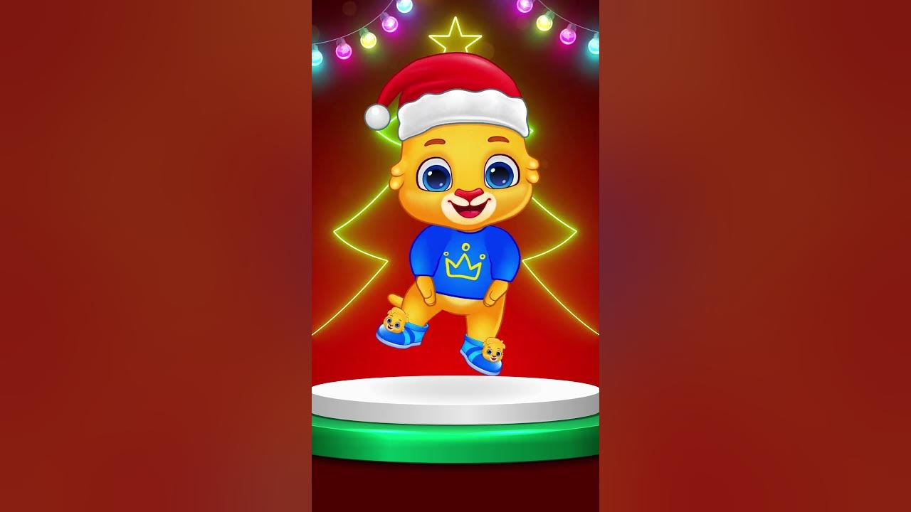Lucas Dancing | Jingle Bells Christmas Song For Kids | Lucas & Friends by RV AppStudios #Shorts