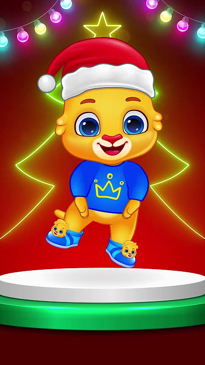 Lucas Dancing | Jingle Bells Christmas Song For Kids | Lucas & Friends by RV AppStudios #Shorts