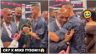 Mike Tyson meet Cristiano Ronaldo!!🇺🇸🇵🇹