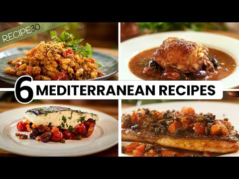 6 Healthy Mediterranean Recipes - Nourish  Delight