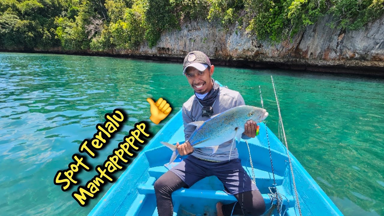 MANCING JIGGING BARSAMA KAWAN ANGLER  DI KAMPUNG NAMATOTA KAIMANA 👍