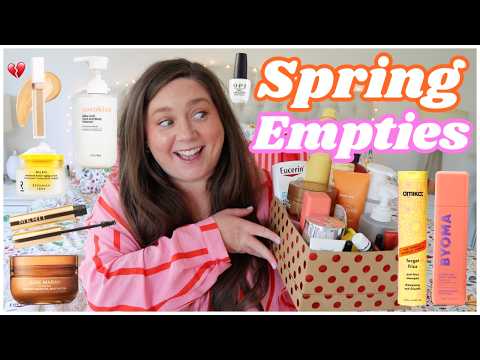 Spring EMPTIES! Products I've Used Up...would i repurchase?? | May 2026