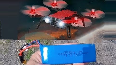 BUGS 8 PRO 2200 mAh Battery TIME DURATION FLIGHT Review