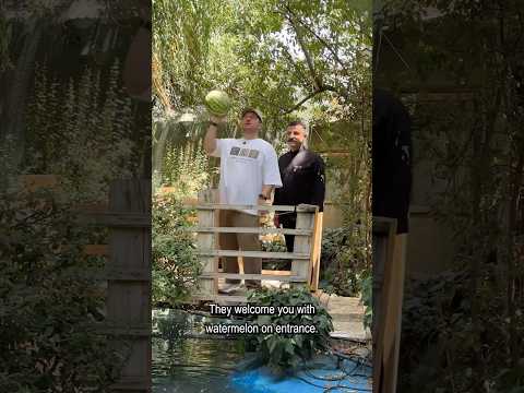 باغ رستوران رز به سرسبزی شمال با فاصله ی نیم ساعتی از تهران