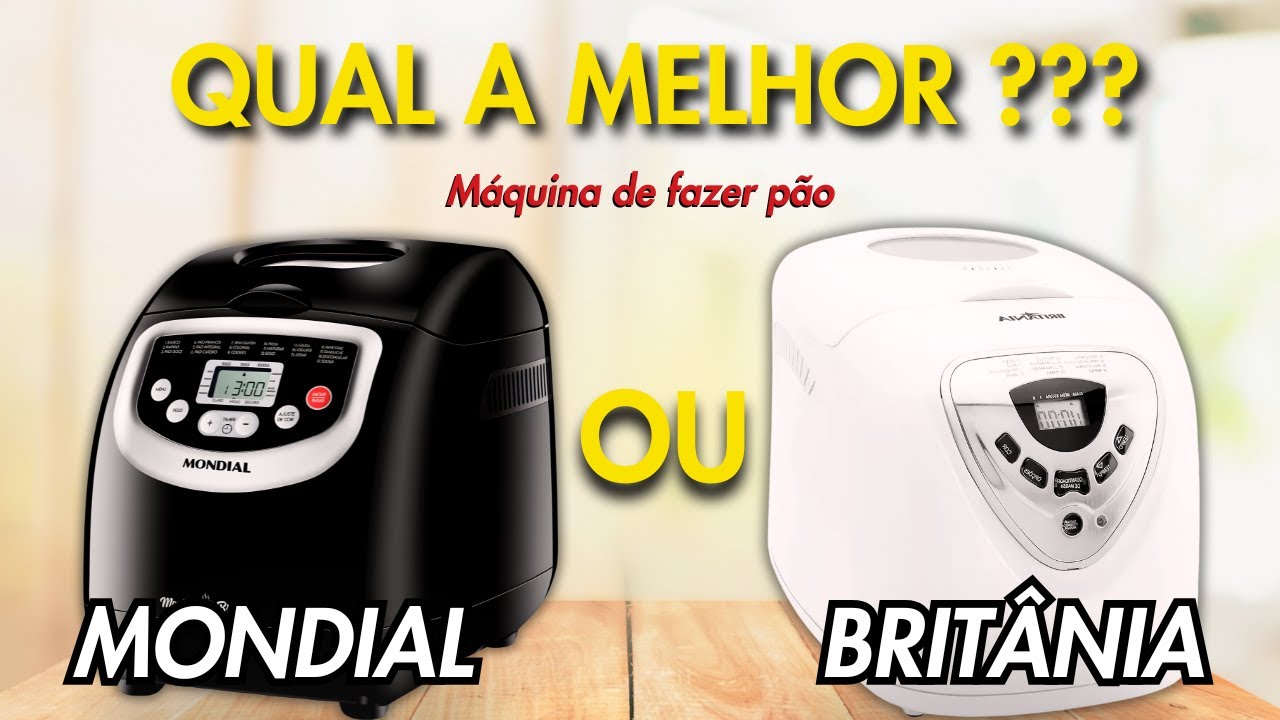 Panificadora Mondial ou Britânia: Descubra Qual Faz o Melhor Pão em ...