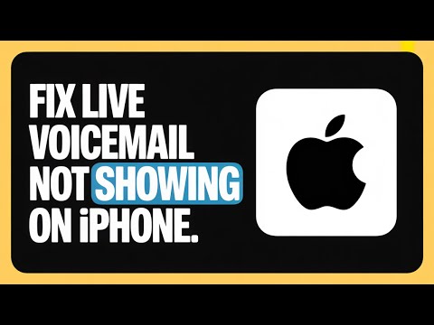 How to Fix Live Voicemail Not Showing on iPhone iOS 17 – Full Guide