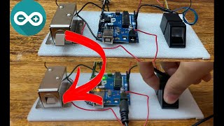 Fingerprint sensor~Door-lock using Arduino uno | by Manan