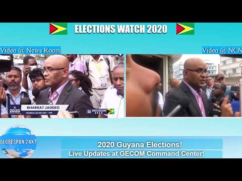 Guyana Police Surround Elections Office Amid Dispute Over Vote Guyana Police Surround Elections Office