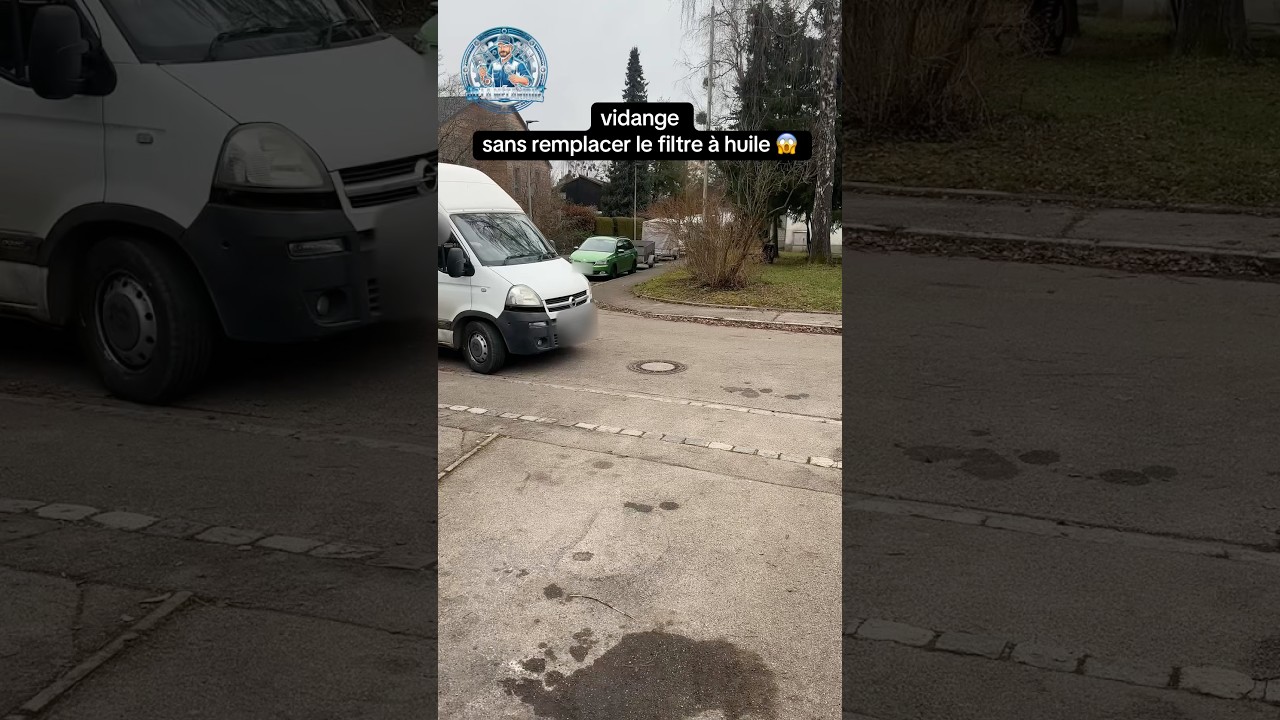 Vidange ! Sans changer le filtre à huile 😱