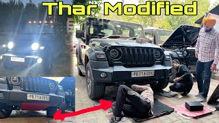 Thar Modified 🌈💯💪Modifying Thar | Ready to go Off Roading | Leh Ladakh Trip soon