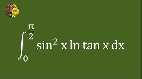 Solving definite integral using standard techniques