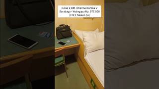 Second-Class Room on the KM. Dharma Kartika V | Surabaya - Waingapu