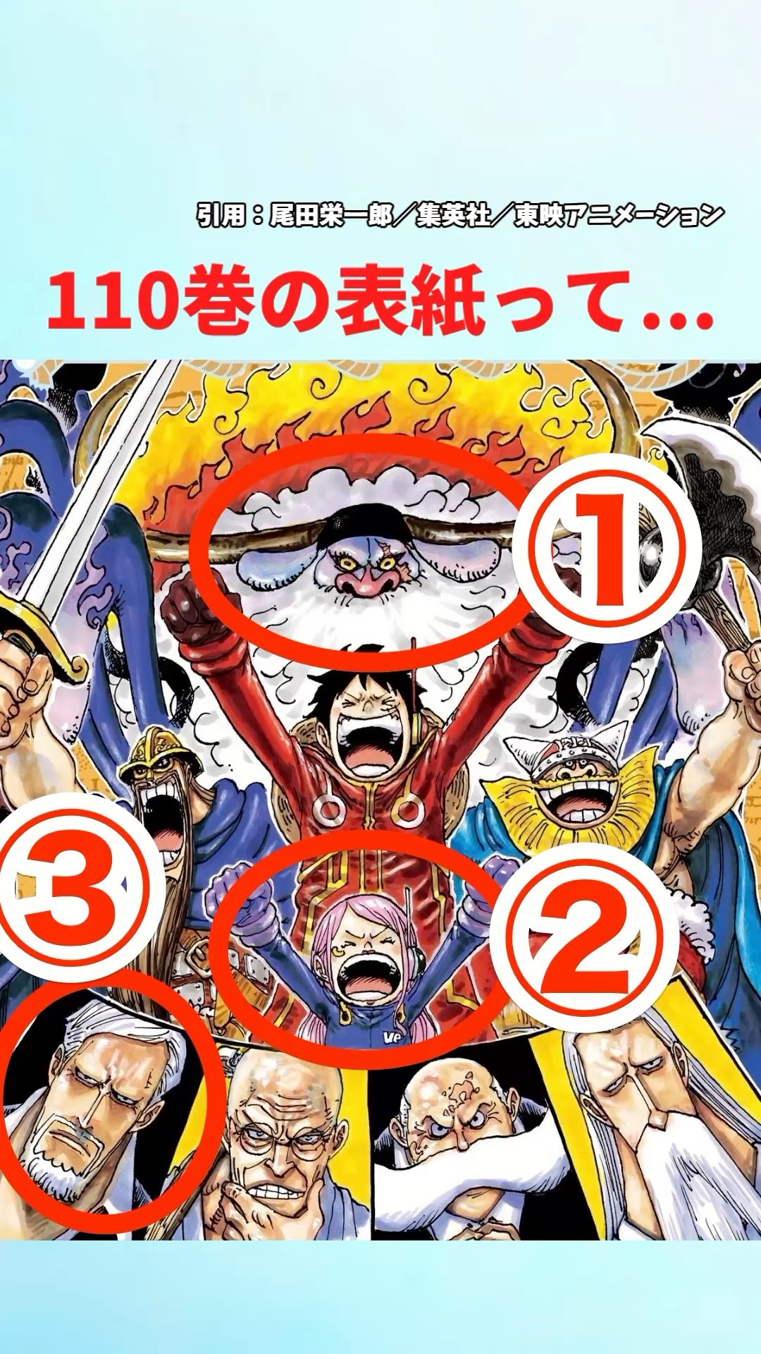最新1130話】単行本110巻の表紙って【ワンピース