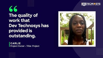 Client Testimonial | Founder and Owner of #Tribe Project | Carlie | Dev Technosys