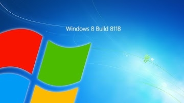Taking a look at Windows 8 Build 8118