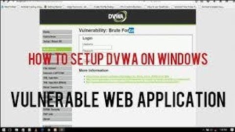 How to setup DVWA in windows | using XAMPP | hacking environment