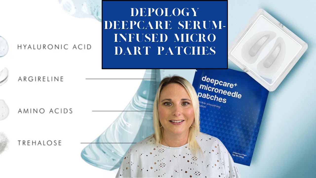 Depology Deepcare SerumInfused Micro Dart Patches/Application and