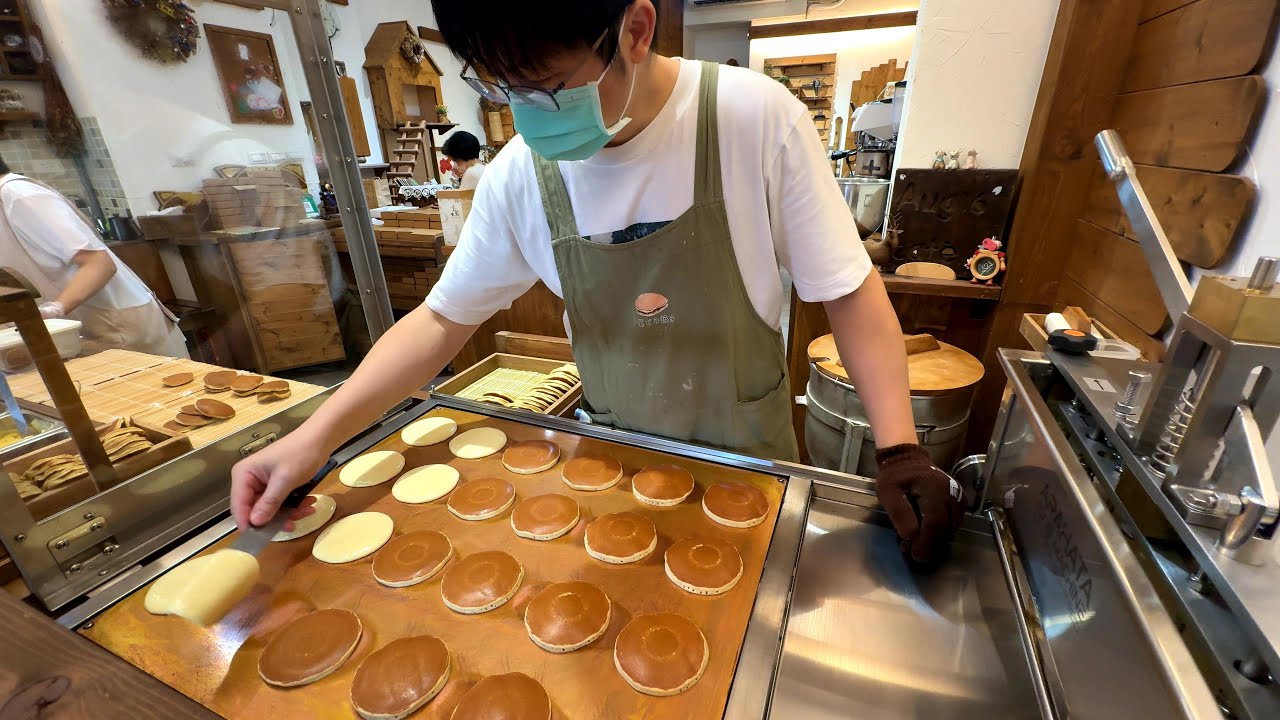 一開門就秒殺！最難買的爆餡銅鑼燒！這家竟然全是真料