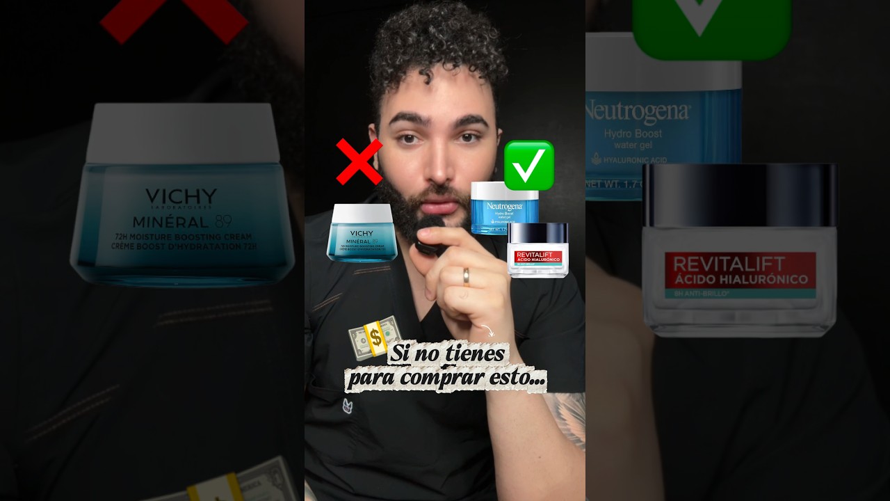 Si no tienes para esto ❌, mira esto ✅ (Opciones del Mineral 89 de Vichy hidratante)