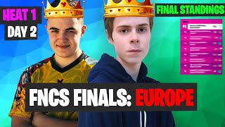 FNCS Finals Heat 1 Day 2 Game 6 Highlights - EU Final Standings