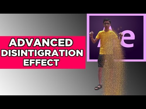 Advanced Disintegration Effect Tutorial - Adobe After Effects