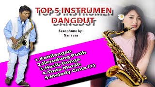 Nonstop dangdut Instrumen oke - saxophone Slow - Cek Sound