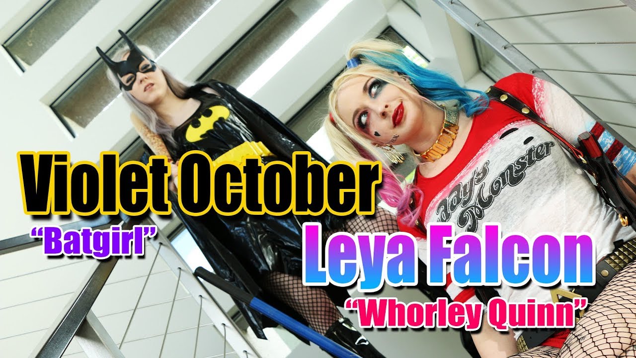 Leya Falcon Whorley Quinn And Violet October Batgirl Slivan 414 Youtube 