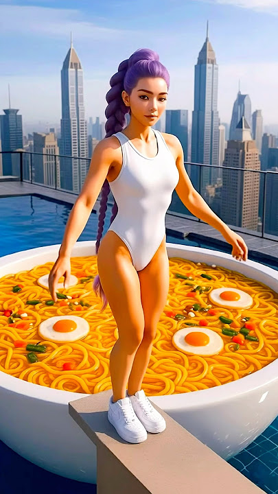 K-Pop Demon Hunters Ramen Pool 🍜