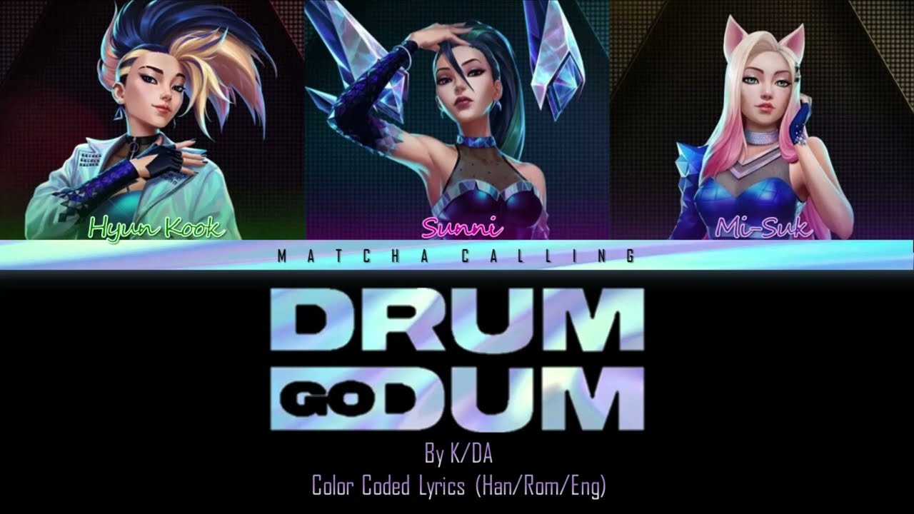 How Would Matcha Calling Sing "Drum Go Dum" By K/DA (Kaisa's Solo