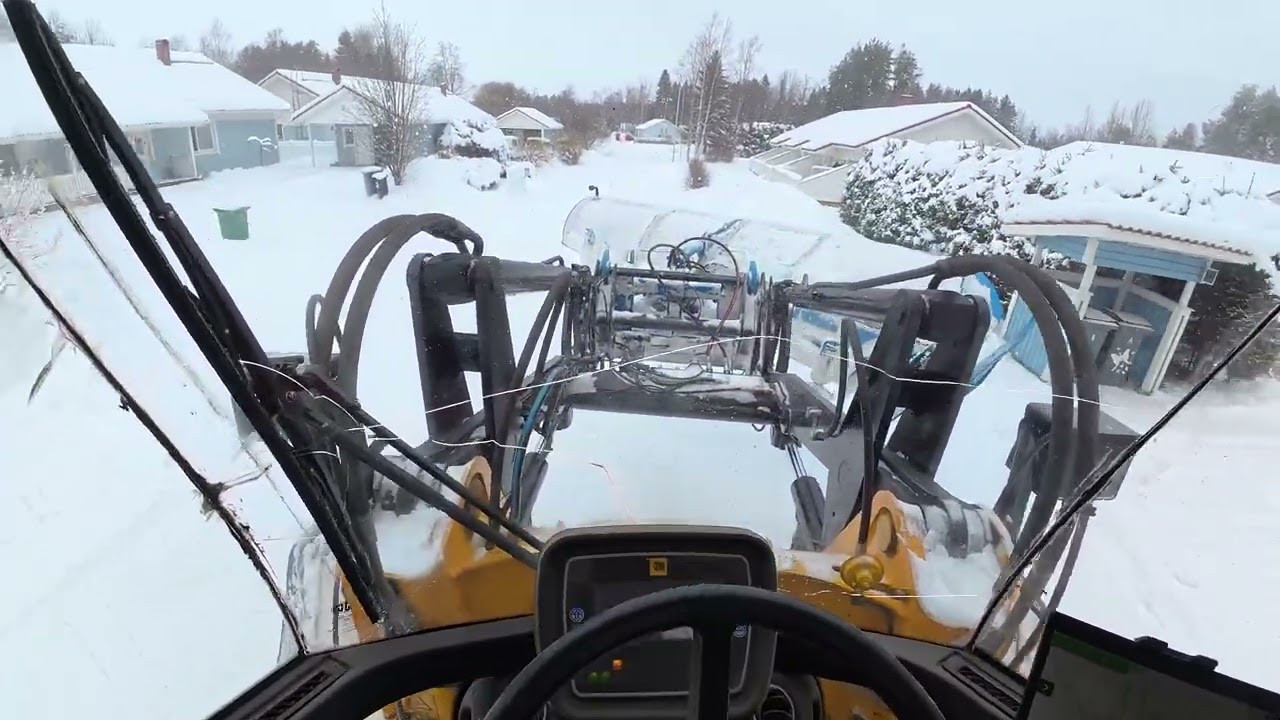 JCB 426Eht Kaava aurausta Snow plowing