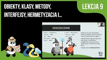 Lekcja 9: Obiekty, klasy, metody, interfejsy, hermetyzacja i… 🐍 Kurs Wprowadzenie do programowania