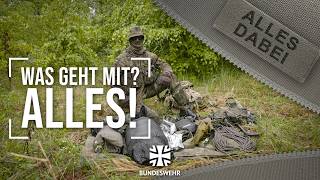 Alles dabei: Was haben Fernspäher in ihrem Rucksack? 👀 | Bundeswehr