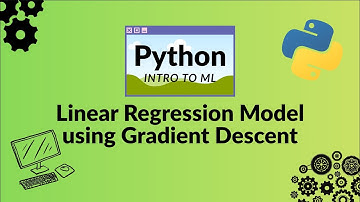 Python Machine Learning #1 (Basic, EASY introduction) - Linear Regression with Gradient Descent