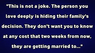 😱OMG!!!💔😭In Two Weeks, You'll Get The News Of Your Person Getting Married To...| god| finance prayer