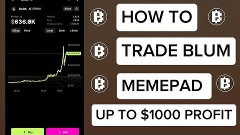 HOW TO TRADE BLUM MEMEPAD [STEP BY STEP GUIDE]