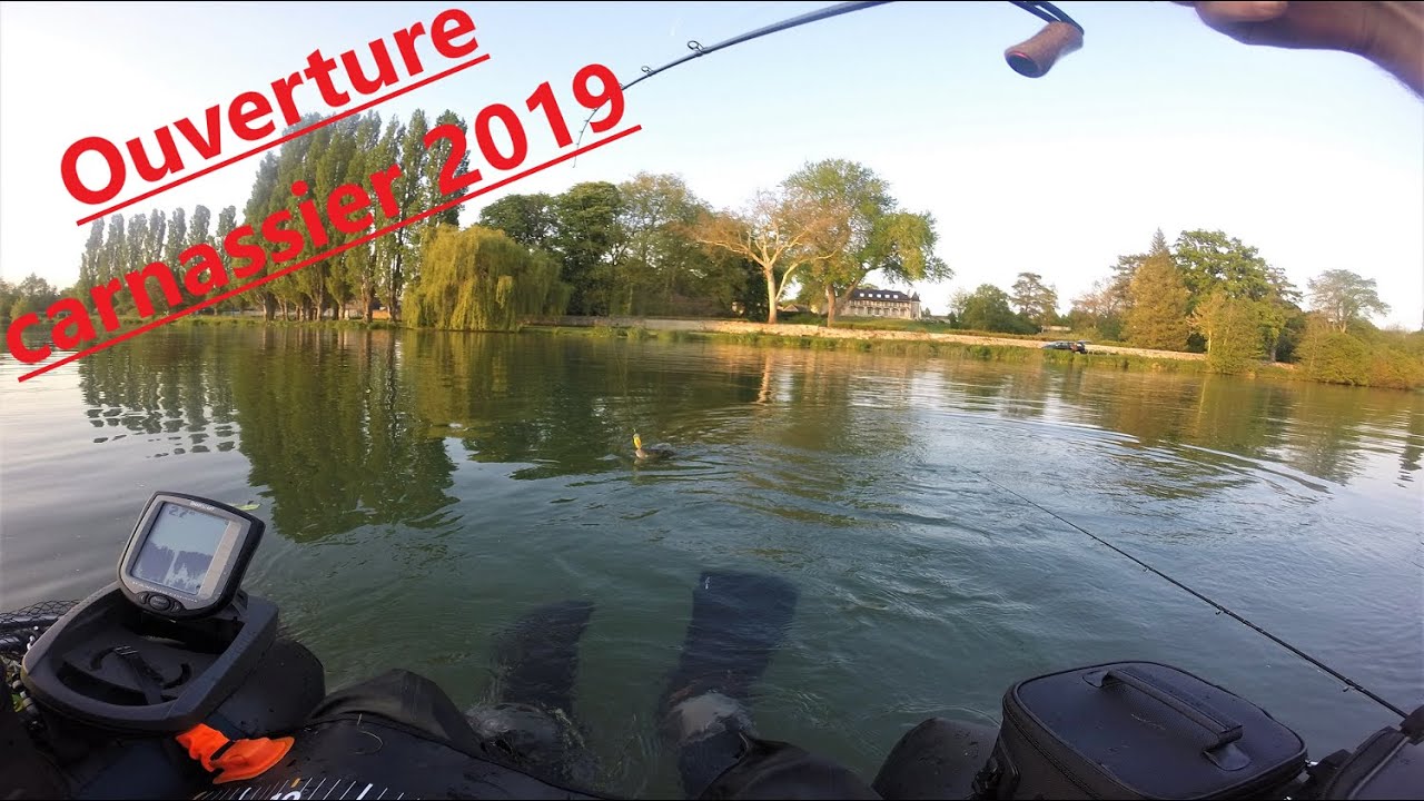 ouverture carnassier 2019 grosses perches en seine avec le float tube