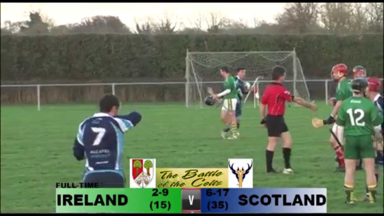 Battle of the Celts: 2014 Mens Shinty-Hurling - Scotland Student Shinty v Ireland