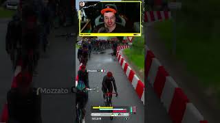💀 El pelotón explotó bajo la lluvia en Paris-Tours 🌧️ #ParisTours #PS5 #gameplay #ciclismo #bike