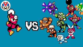 Metal Man VS  Robot Masters - Requested Fight | Mega Man CPU Battle