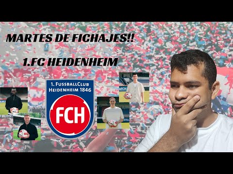MERCADOTE DEL HEIDENHEIM😱🔥 | Martes de Fichajes