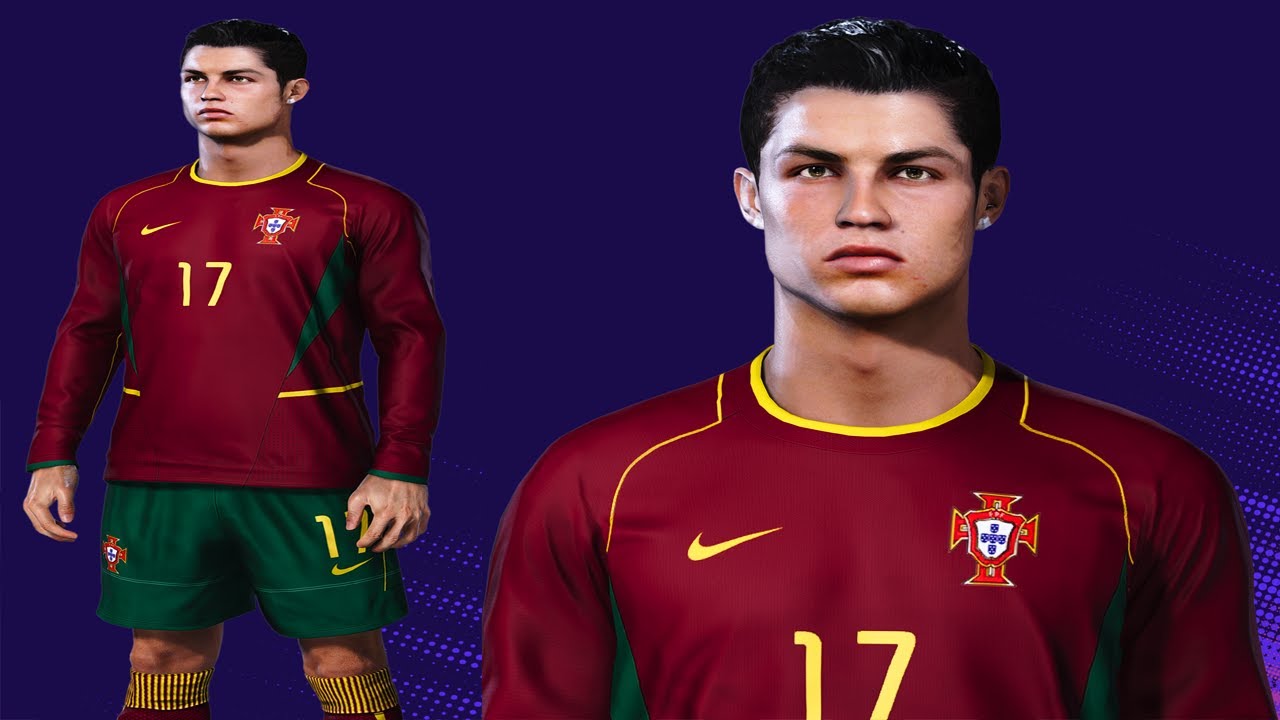 PES 2021 - CRISTIANO RONALDO (YOUNG) - FACE By DNAI - YouTube