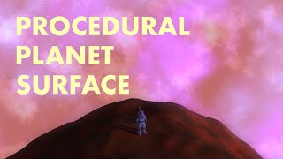 Procedural Planet Surface - Kobold Engine