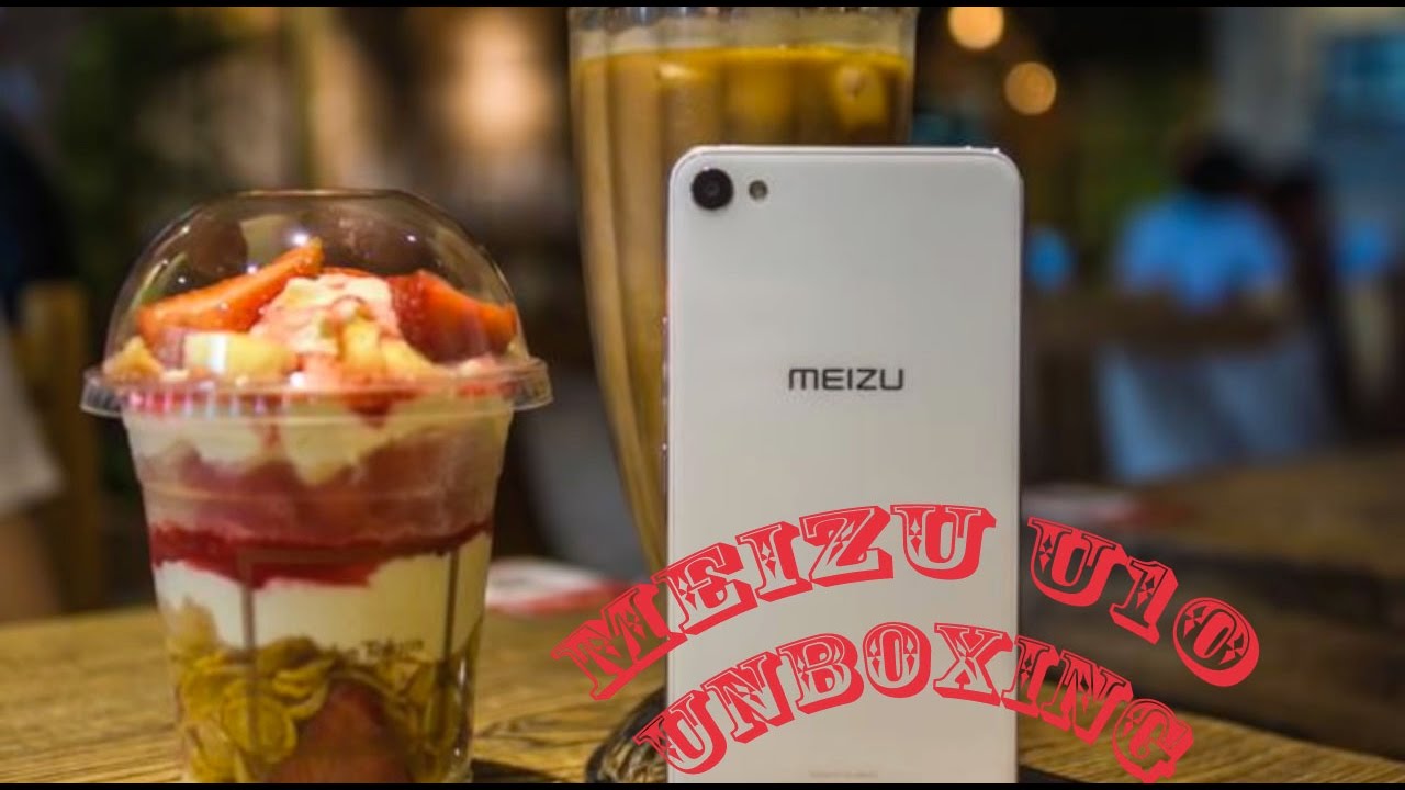Meizu u10 Gold  Распаковка