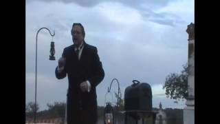 Haints & Saints Cemetery Tour 2013 - Dr. Pendergrass