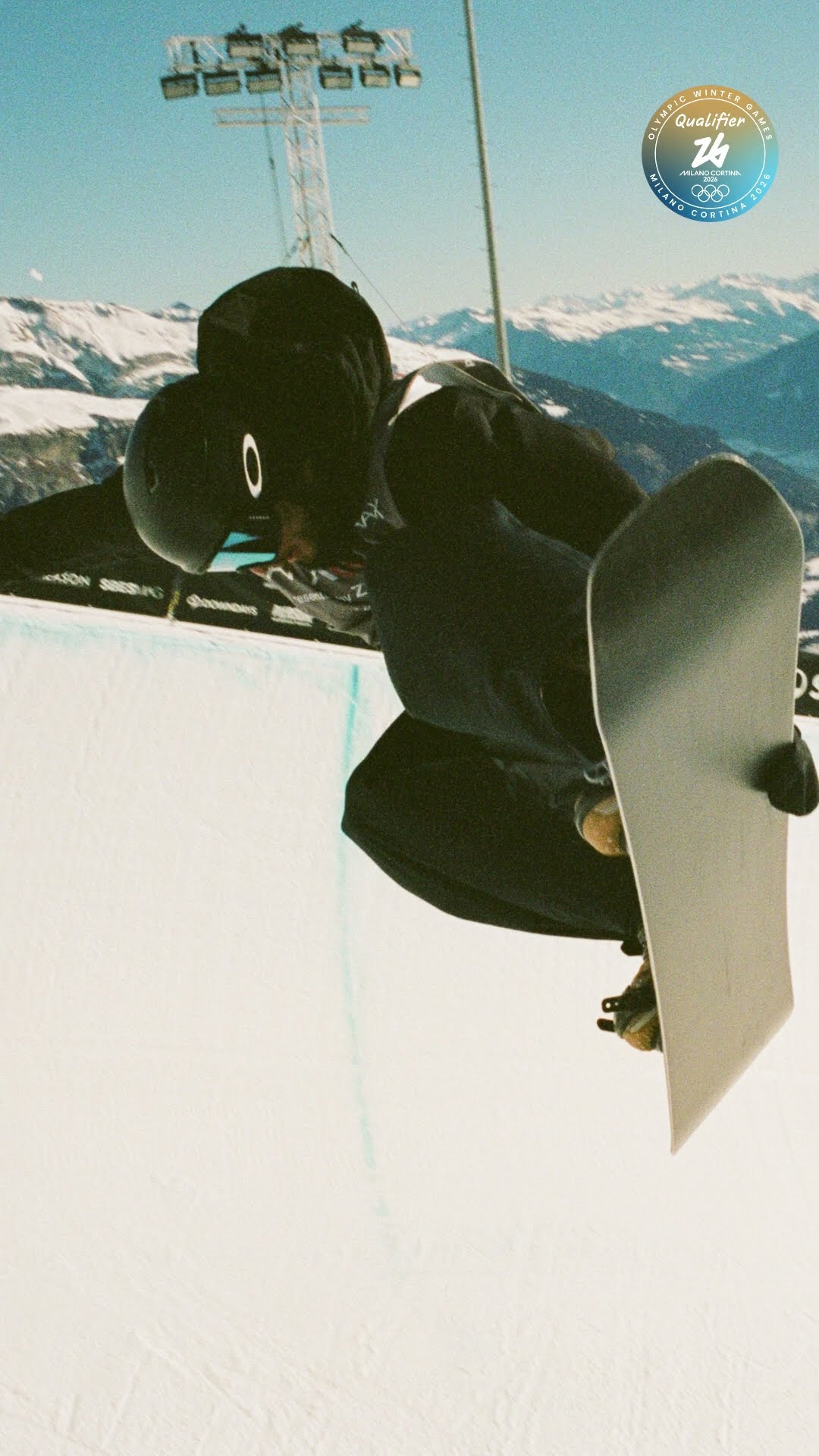 Capturing the 2025 Laax Open through the lens of a vintage camera. ??